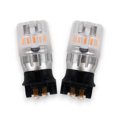 Tiny Monster 3124A Eco Series PWY24W LED Light Bulbs Amber (2 EA)