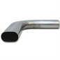 Granatelli 3 Inch Oval Exhaust Tubing Horizontal 90 Bend 4.50 Inch Bend Radius