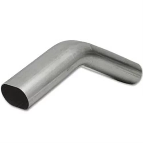 Granatelli 3 Inch Oval Exhaust Tubing Vertical Radius 45 Bend 4.50 Inch Bend Radius