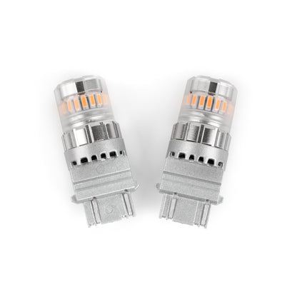 Tiny Monster 3137A Eco Series 3156/3157 LED Light Bulbs Amber (2 EA)