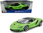 Lamborghini Centenario Lime Green with Matt Black Top 1/18 Diecast Model Car by Maisto  free shipping USA