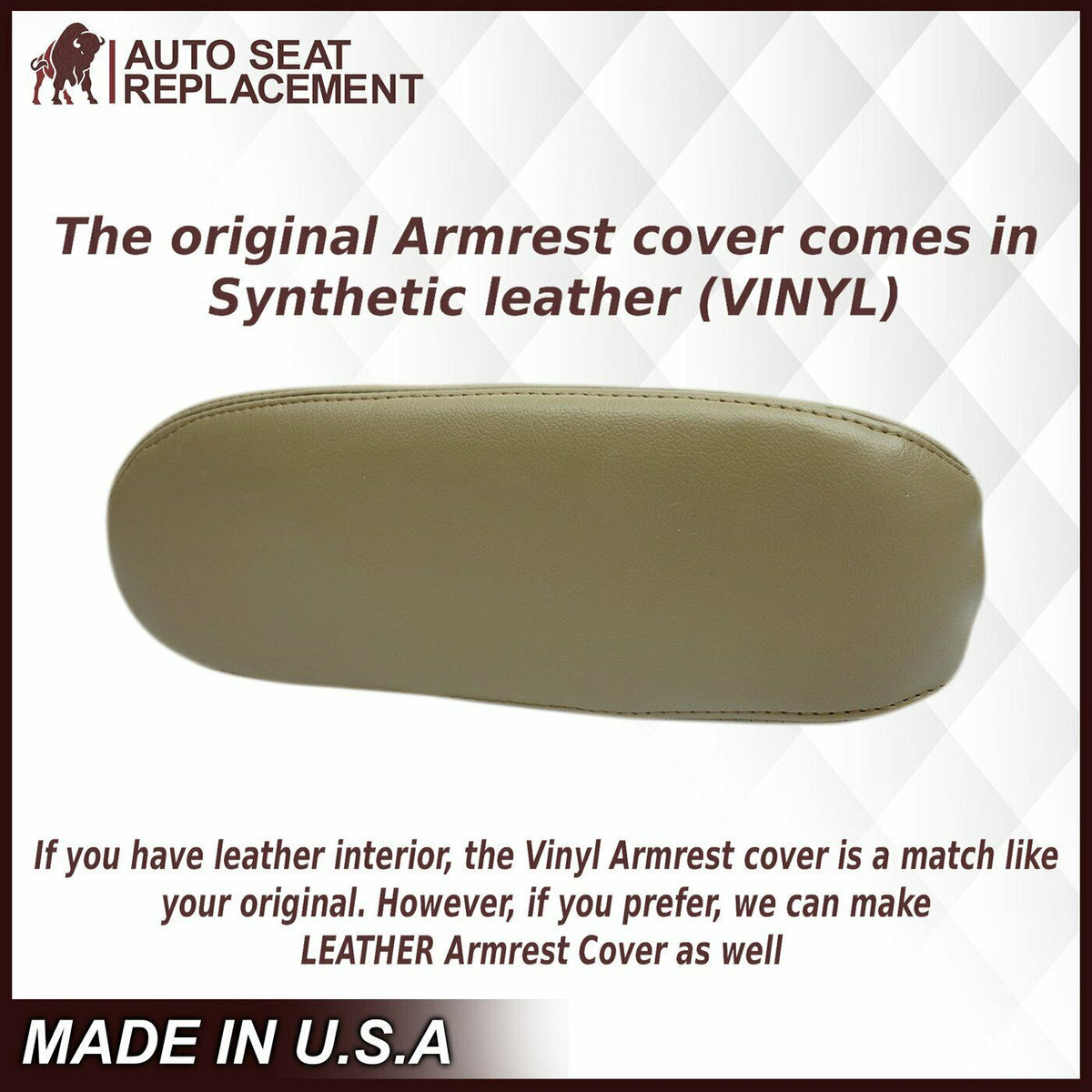 For 2000 Ford F250 F350 Lariat Super Duty Replacement Seat Cover In Tan