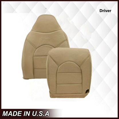 For 2000 Ford F250 F350 Lariat Super Duty Replacement Seat Cover In Tan