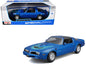 1978 Pontiac Firebird Trans Am Blue Metallic with Hood Graphics "Special Edition" Series 1/18 Diecast Model Car by Maisto  free shipping USA