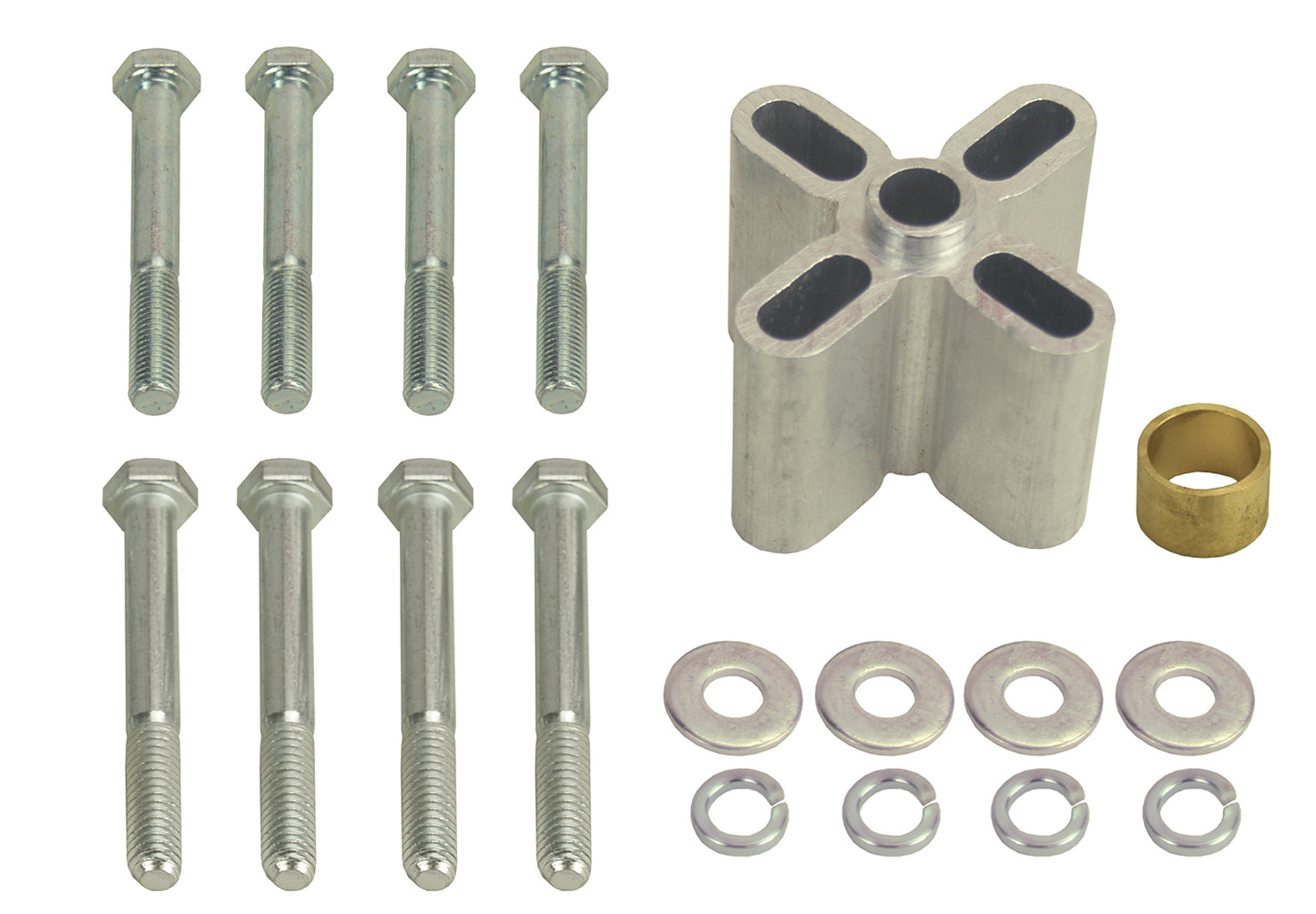 2" Aluminum Belt Fan Spacer