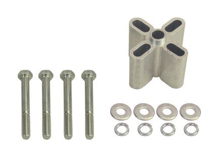 2" Aluminum Belt Fan Spacer