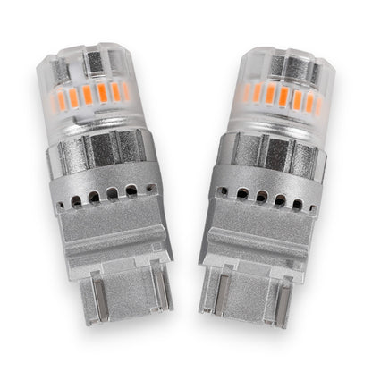 Tiny Monster 3157A Eco Series 4257 LED Light Bulbs Amber (2 EA)
