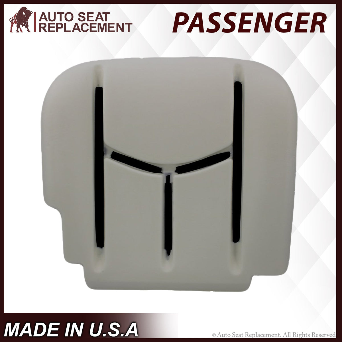 2003-2007 GMC Sierra, Yukon/ Denali Passenger Bottom Cushion Foam
