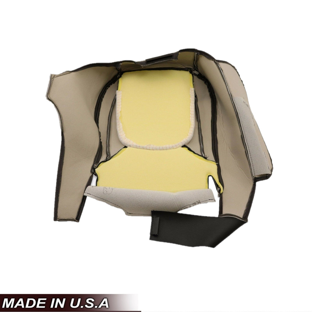 2004 2005 Dodge Ram 1500 2500 3500 Laramie Bottom Replacement Seat Cover In Dark Slate "Dark Gray"