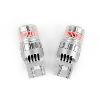 Tiny Monster 3173R Eco Series 7440/7443 LED Light Bulbs Red (2 EA)