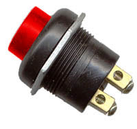 Kleinn Air Horns - 318 - Red Push Button