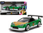 2002 Honda NSX Type-R Japan Spec Green Ranger "Power Rangers" 1/32 Diecast Model Car by Jada  free shipping USA