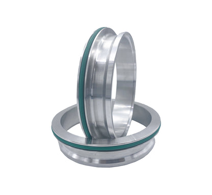Granatelli Heavy Duty Double O-Ringed Clamshell  Clamps - Aluminum Interlocking