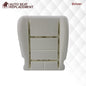 2002-2003 Ford F250 F350 Lariat Perforated Seat Cover in Gray: Choose Leather or Vinyl
