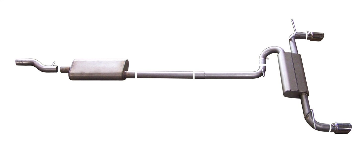 Dual Split Exhaust System