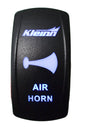 Kleinn Air Horns - 321B - Rocker Switch - Blue