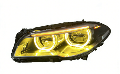 Led Headlights for BMW 5 Series F10 F18 Dual Color Headlamp Upgrade