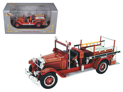 1928 Studebaker Fire Engine Red 1/32 Diecast Model by Signature Models  free shipping USA
