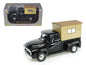 1956 Ford F-100 Pickup Truck Black with Camper 1/32 Diecast Model Car by Signature Models  free shipping USA