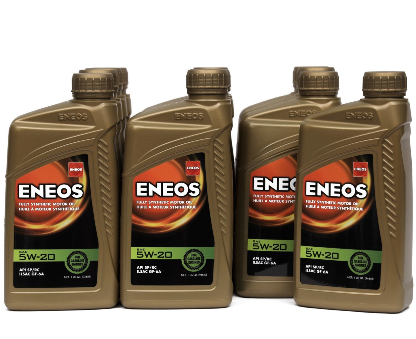 ENEOS FUL SNYTH MOTOROIL 5W-20 12x1qt