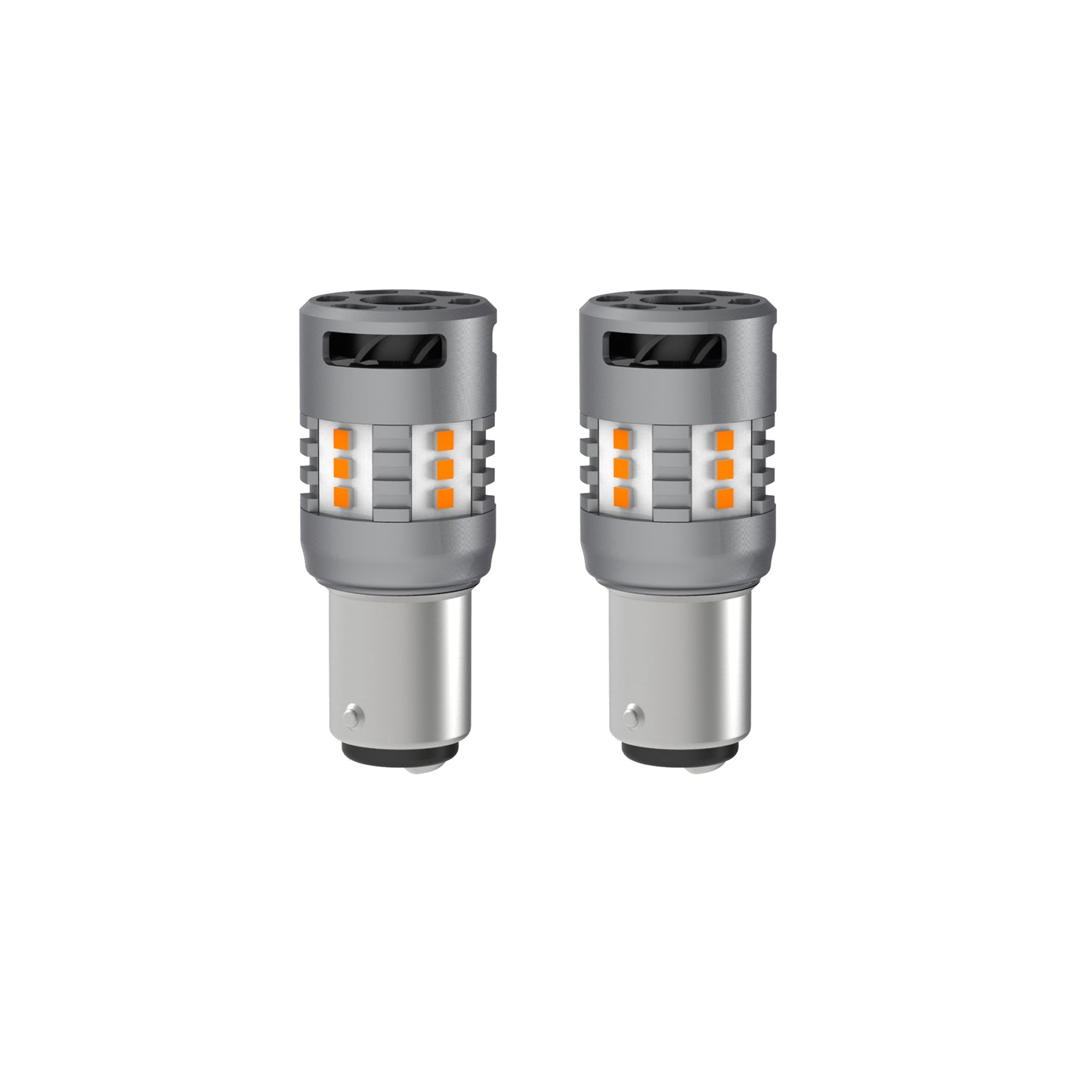 Tiny Monster 3317A Eco Series CAN Bus Ready 1157 LED Light Bulbs Amber (2 EA)