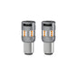 Tiny Monster 3317A Eco Series CAN Bus Ready 1157 LED Light Bulbs Amber (2 EA)