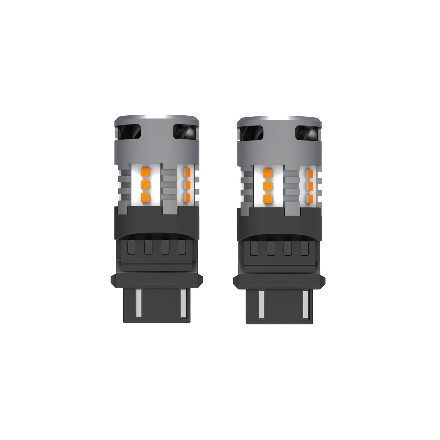 Tiny Monster 3337A Eco Series CAN Bus Ready 3156/3157 LED Bulbs Amber (2 EA)