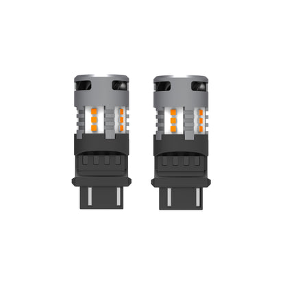 Tiny Monster 3337A Eco Series CAN Bus Ready 3156/3157 LED Bulbs Amber (2 EA)