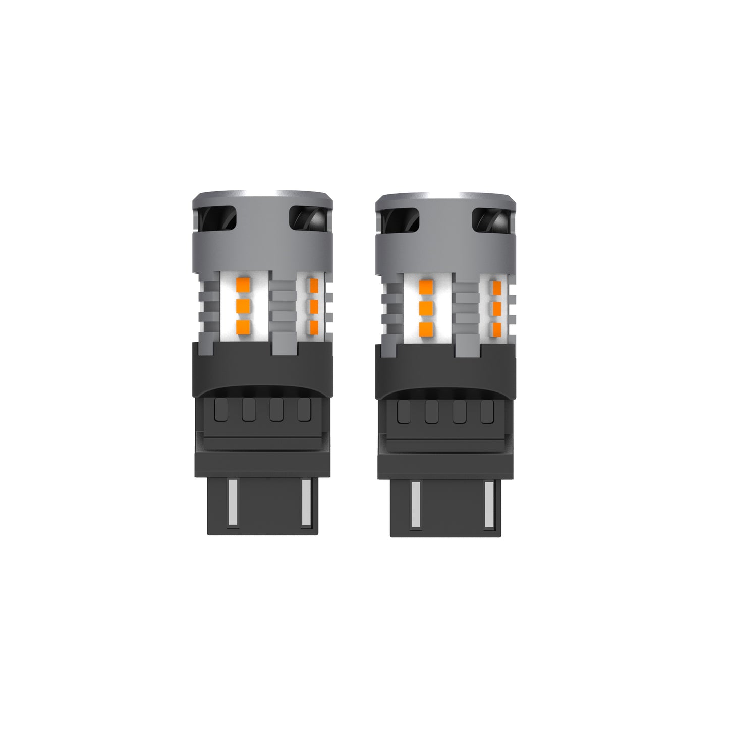 Tiny Monster 3357A Eco Series CAN Bus Ready 4257 LED Bulbs Amber (2 EA)