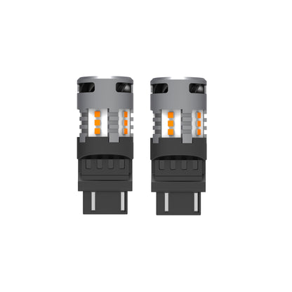 Tiny Monster 3357A Eco Series CAN Bus Ready 4257 LED Bulbs Amber (2 EA)