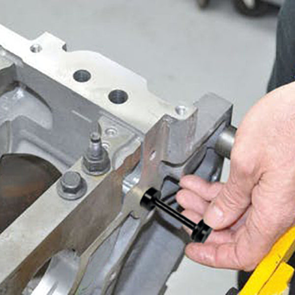 Billet Rear Galley Plug "Barbell" For GM Gen V LT Family Engines