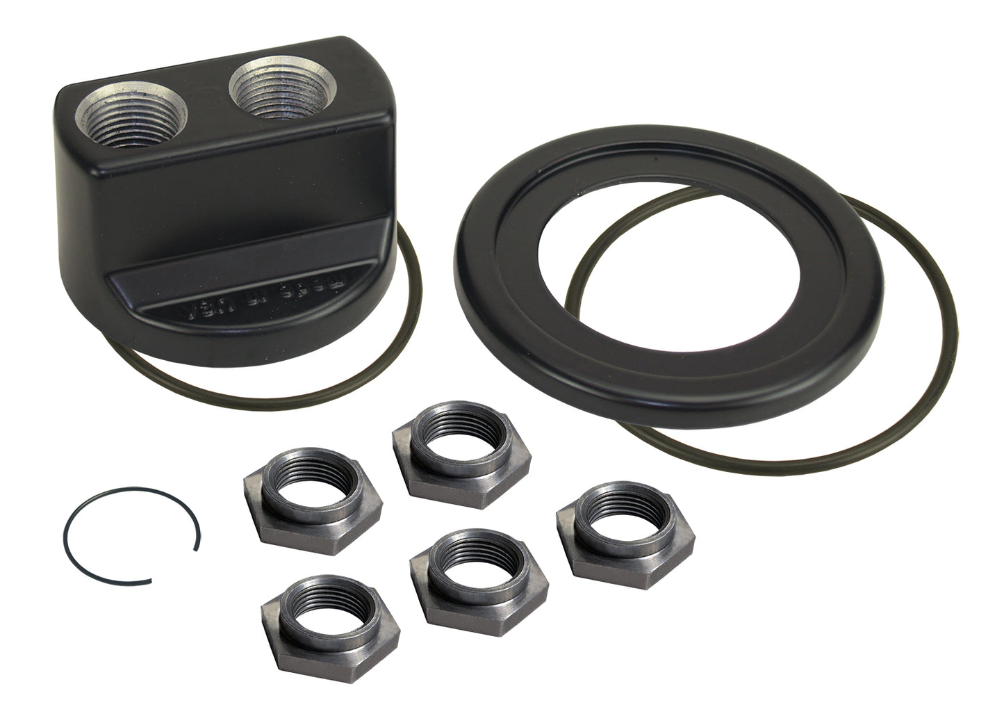 Premium Universal Engine Spin On Adapter With -10AN O-ring Ports