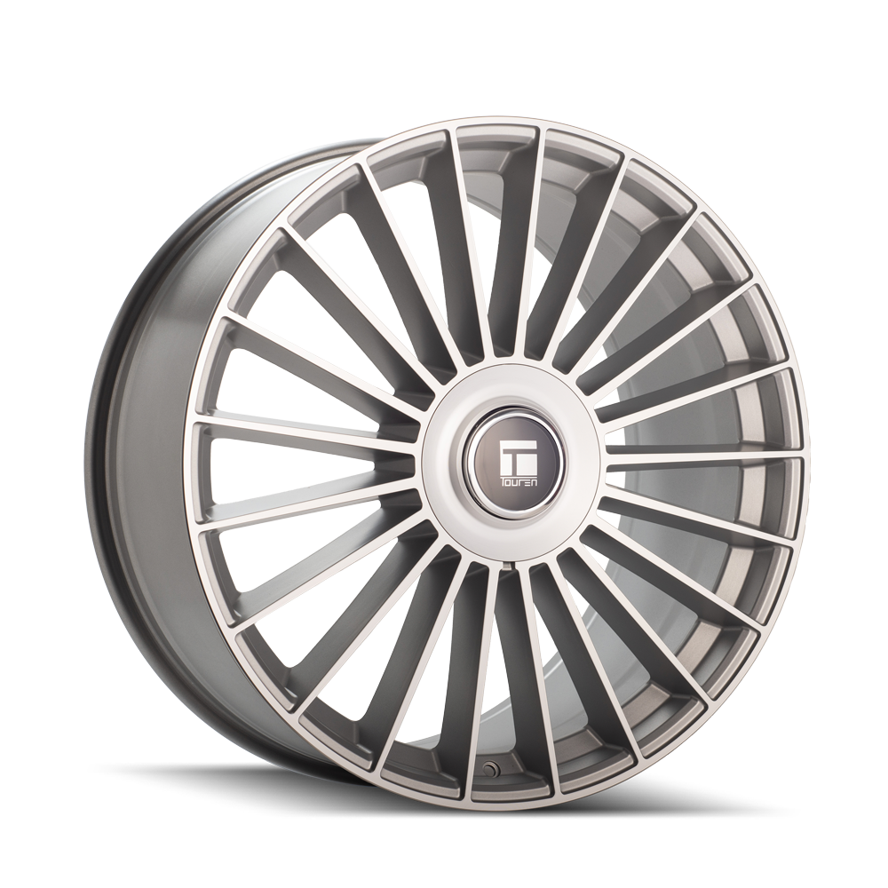 TOUREN TR10 3610 SATIN SILVER MACHINED 24X10 5-114.3/5-127 35MM 78.3MM