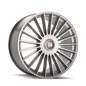 TOUREN TR10 3610 SATIN SILVER MACHINED 24X10 5-114.3/5-127 35MM 78.3MM