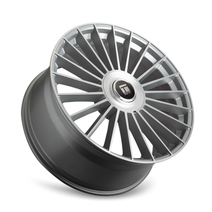TOUREN TR10 3610 SATIN SILVER MACHINED 24X10 5-114.3/5-127 35MM 78.3MM