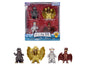 Set of 4 Diecast Figures "Godzilla" Franchise "Metalfigs" Series by Jada  free shipping USA