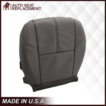 2007-2014 GMC Sierra & Chevy Silverado Work Truck Seat Cover in Dark Titanium Gray: Choose From Variation