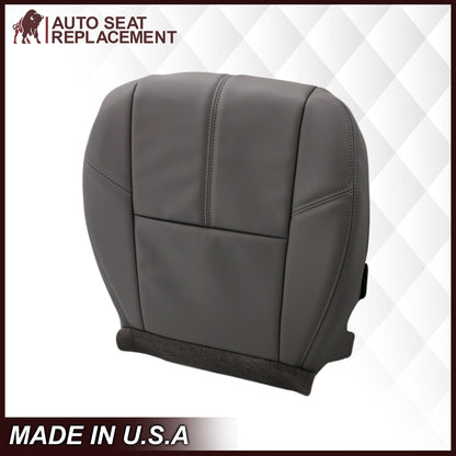 2007-2014 GMC Sierra & Chevy Silverado Work Truck Seat Cover in Dark Titanium Gray: Choose From Variation