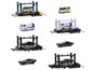 Model Kit 4 piece Car Set Release 44 Limited Edition to 9400 pieces Worldwide 1/64 Diecast Model Cars by M2 Machines  free shipping USA