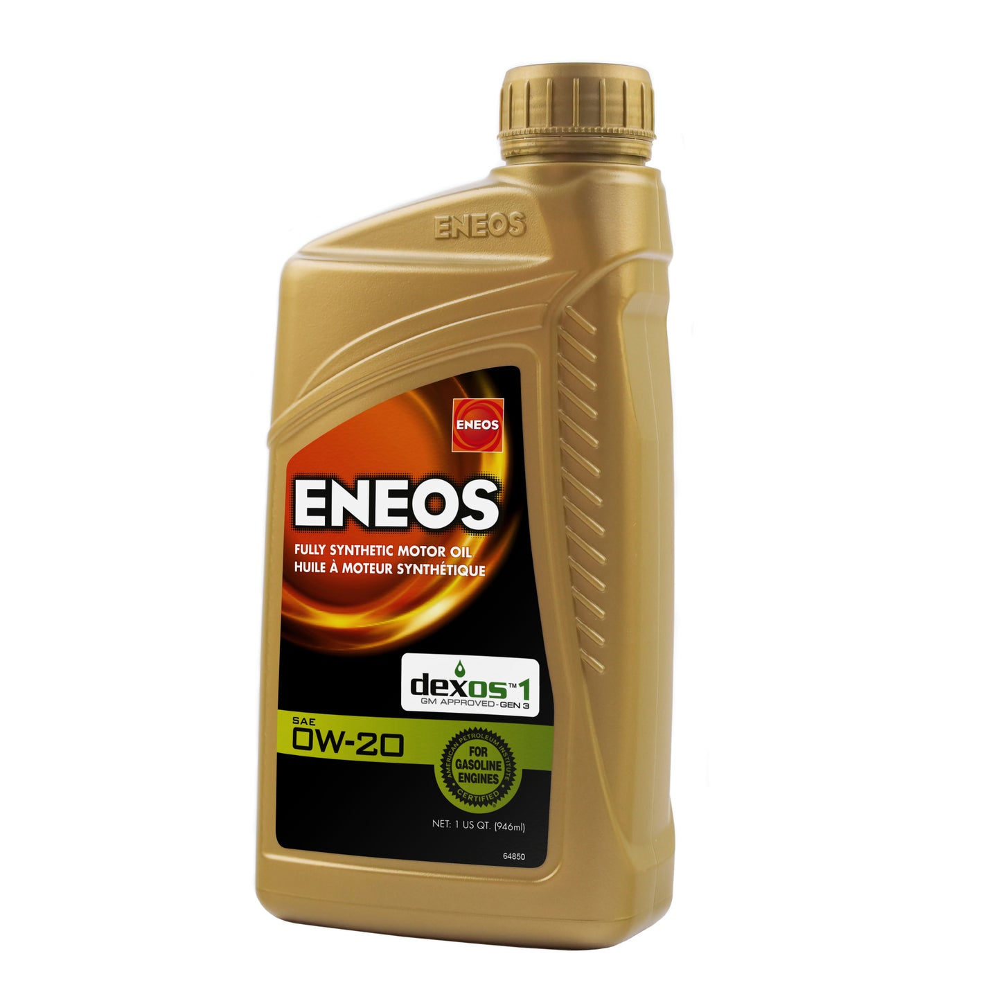 ENEOS FUL SYNTH MOTOROIL 0W-20 12x1qt