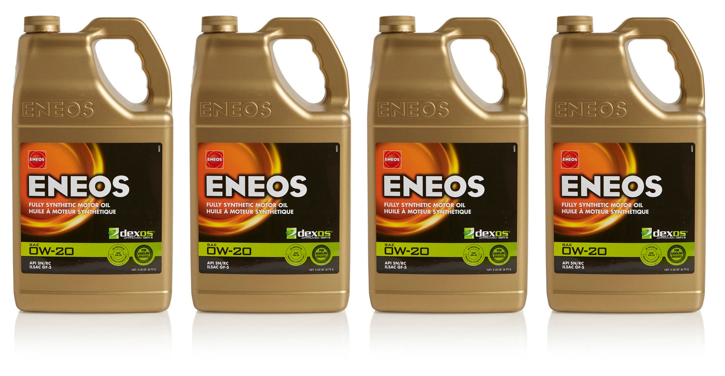 ENEOS FUL SYNTH MOTOROIL 0W-20 4x5qt