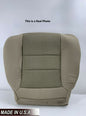 2003-2007 Ford F250 F350 Extended Cab Cloth Bottom Seat Cover Tan