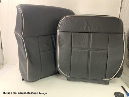 2006 2007 2008 Lincoln Mark LT Front Replacement Seat Covers in Black