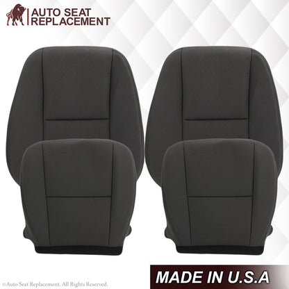 2007-2014 Chevy Tahoe Suburban Cloth Seat Cover In Black: Choose From Variation