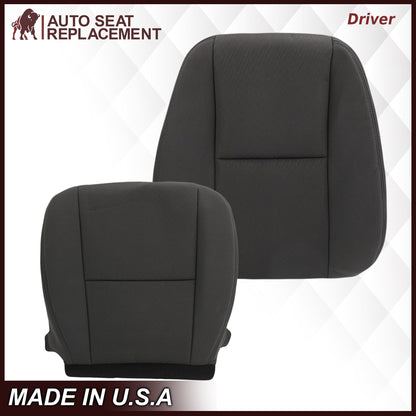 2007-2014 Chevy Tahoe Suburban Cloth Seat Cover In Black: Choose From Variation