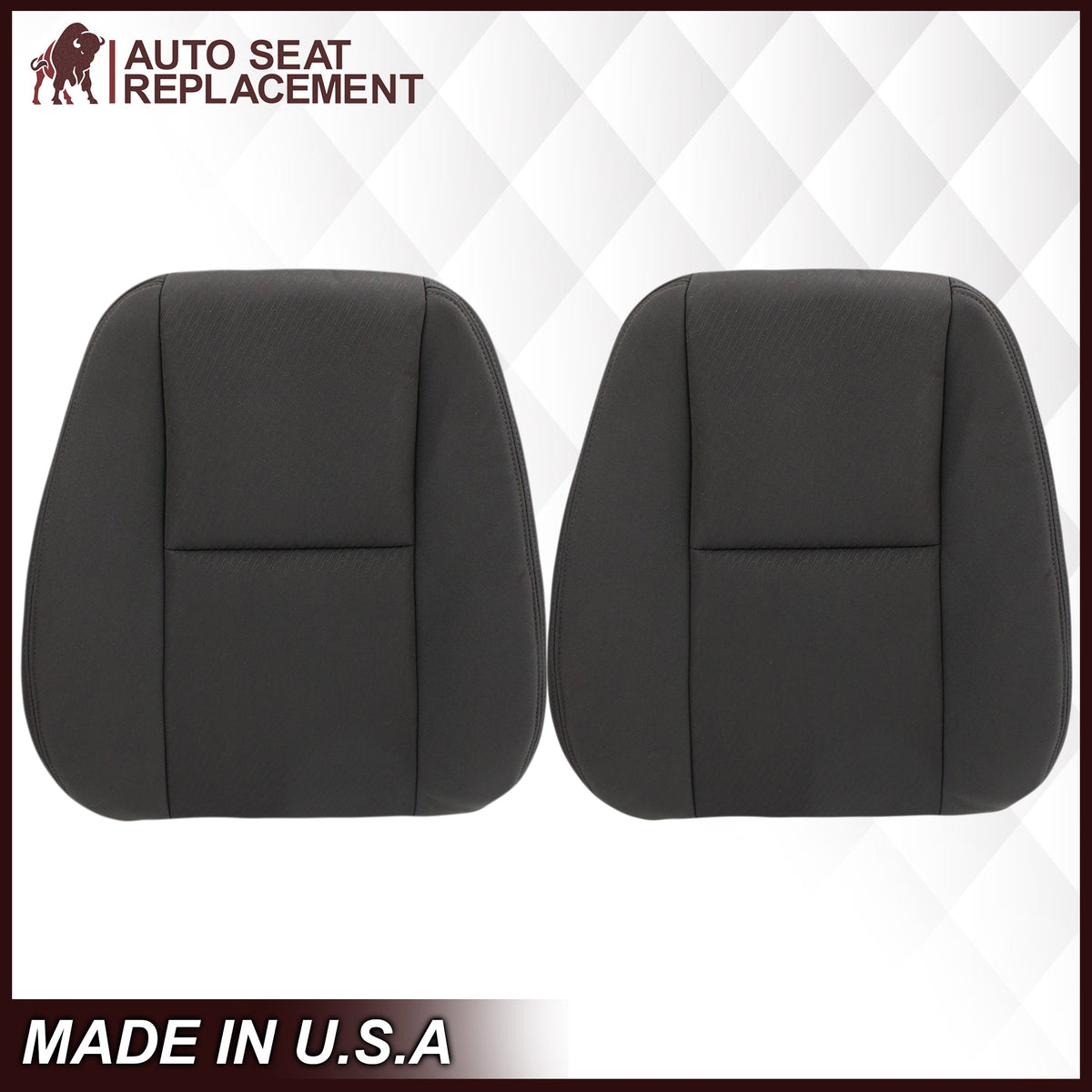 2007-2014 Chevy Tahoe Suburban Cloth Seat Cover In Black: Choose From Variation