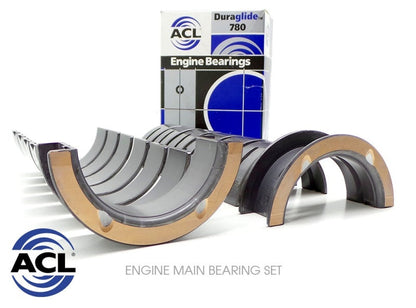 ACL 1955-1967 Chevy V8 265/283/302/327 .10mm Oversized Main Bearing Set 5M429P-10