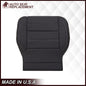 2014 2015 2016 2017 2018 2019 GMC Sierra Denali Perforated Leather Seat Cover Replacement in Black (Perforated Jet Black)