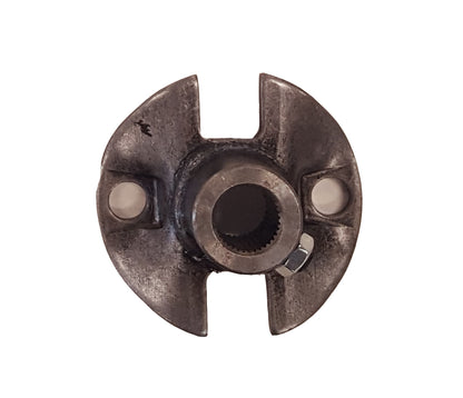 Borgeson - Steering Coupler - P/N: 383400 - OEM Style Half Rag Joint Steering Coupler. Steering Column Flange Side. Fits 3/4 In.-36 Spline.