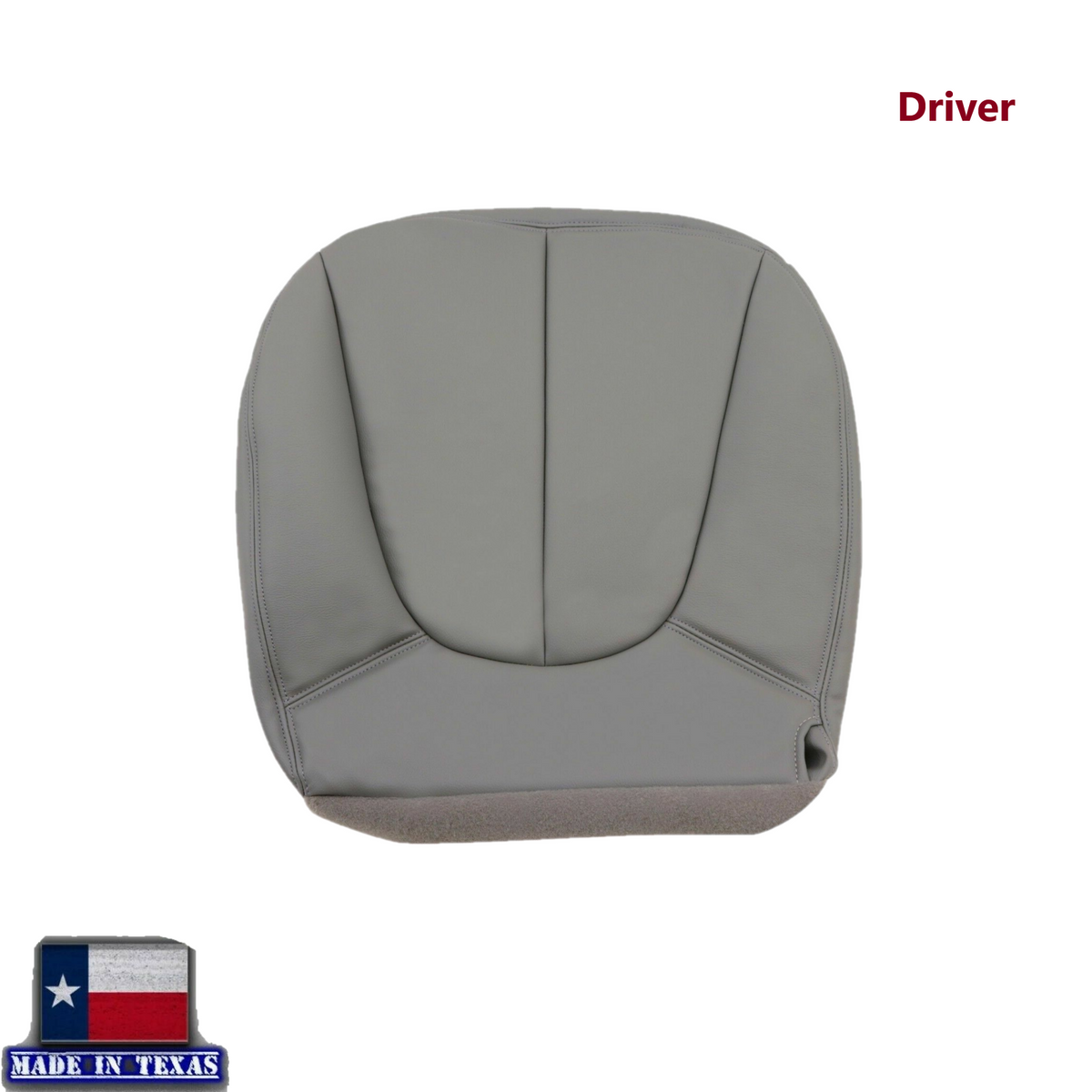 1997 1998 1999 2001 2002 Ford Expedition XLT Eddie Bauer LEATHER Seat Cover Gray